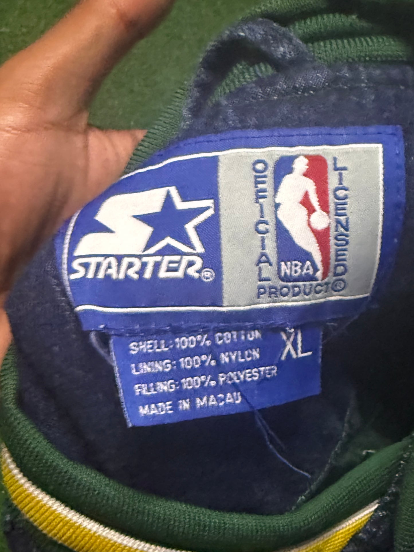 Vintage Seattle SuperSonics Denim Starter Jacket