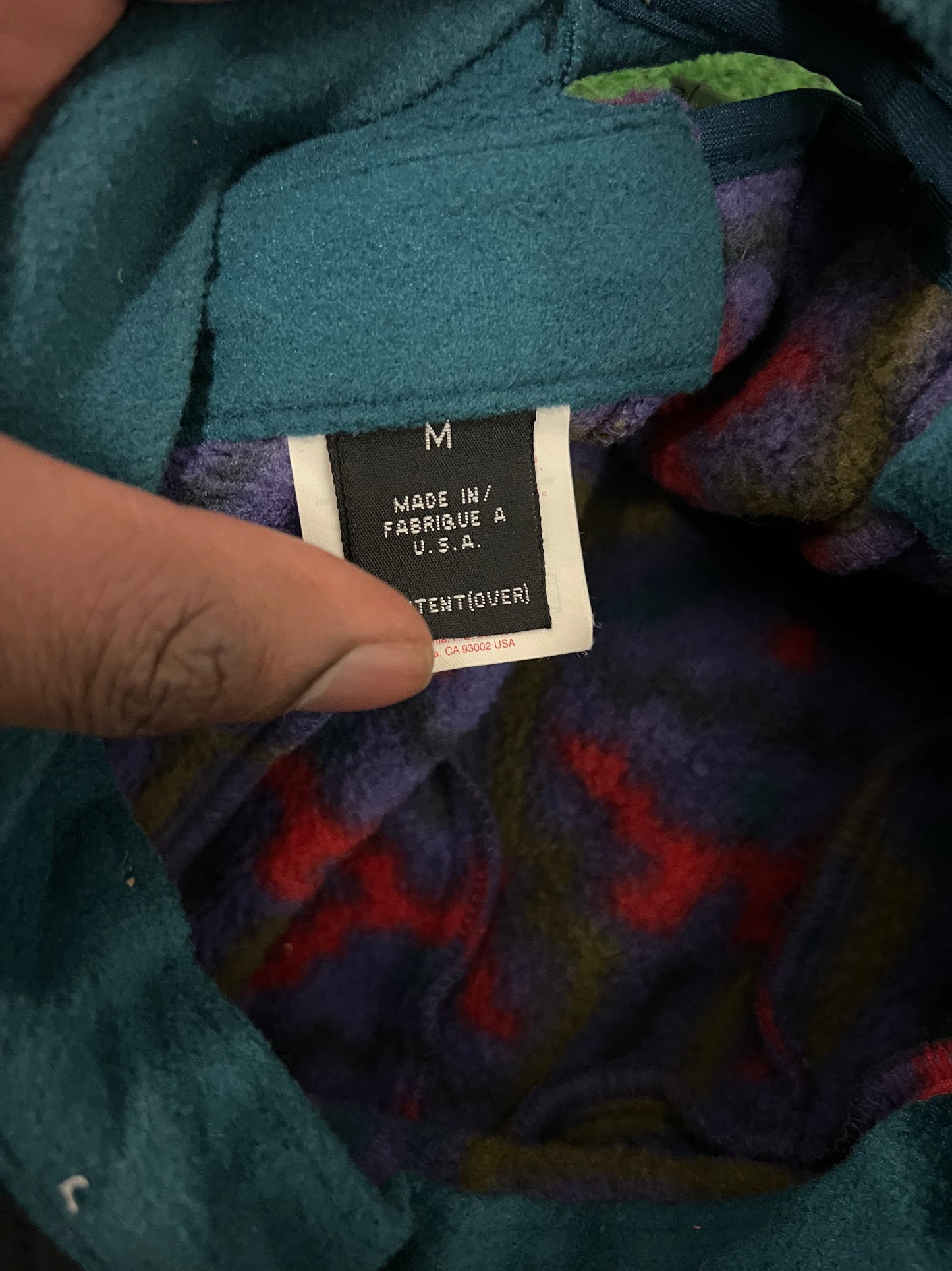 Vintage 1990s Patagonia synchilla fleece duckbill earflap hat