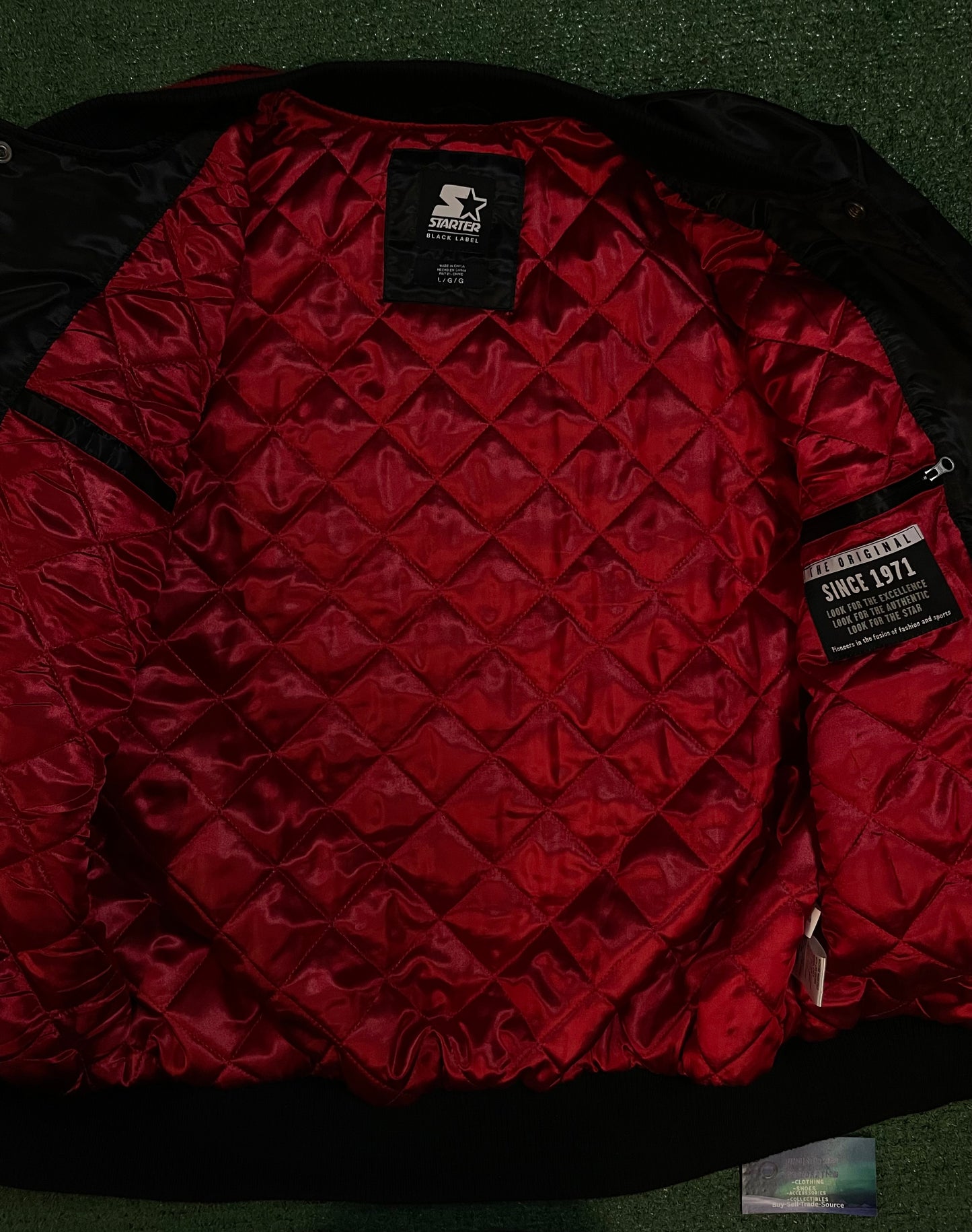 Chicago Bulls satin starter jacket