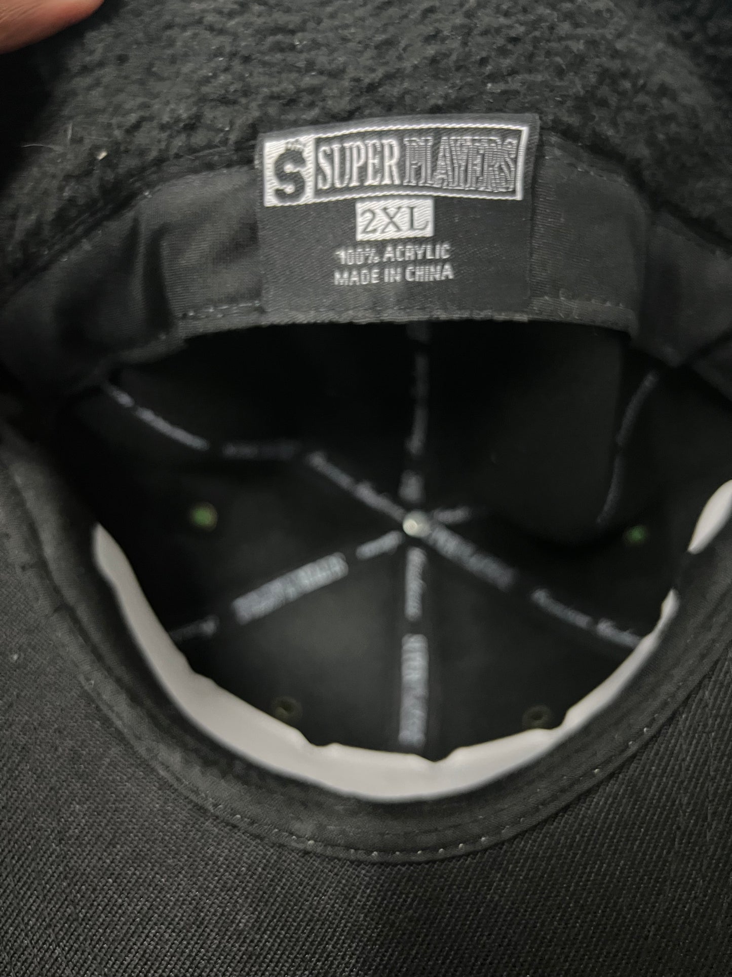 Black ear flap hat