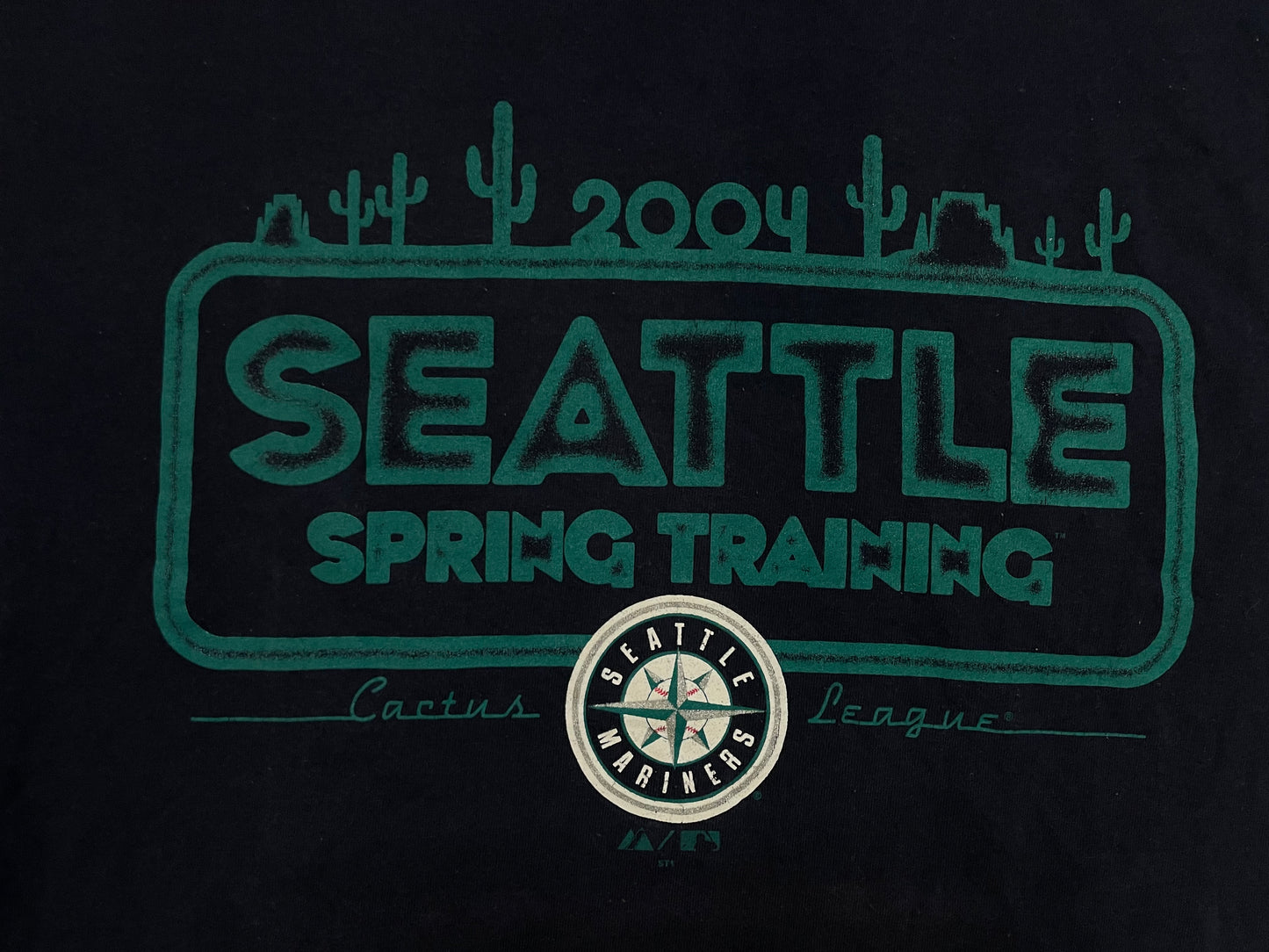 Vintage 2000s Seattle Mariners spring training tee