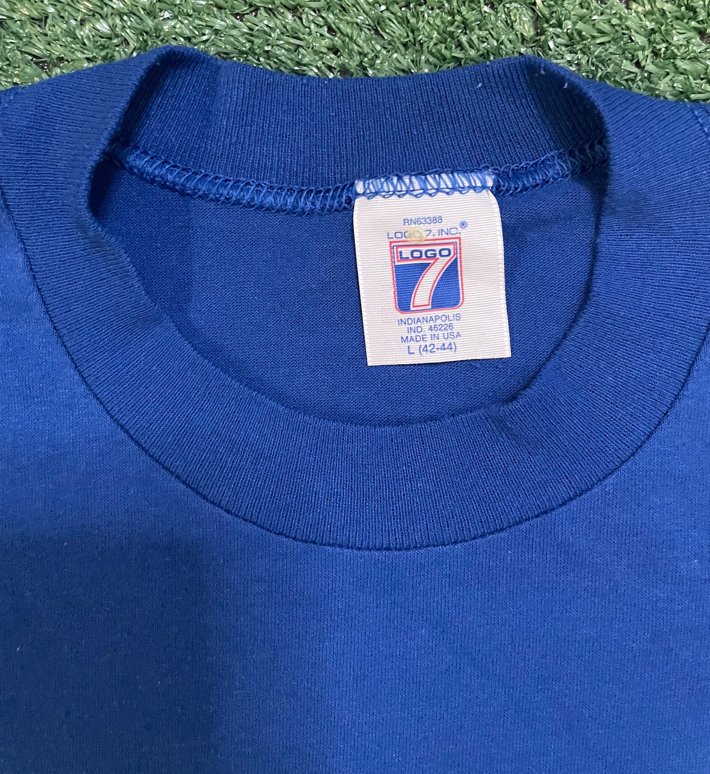Vintage 1970s Seattle Seahawks helmet tee