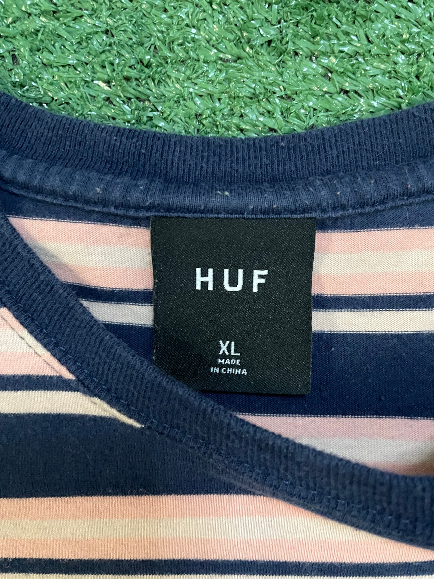 Huf Worldwide stripped longsleeve