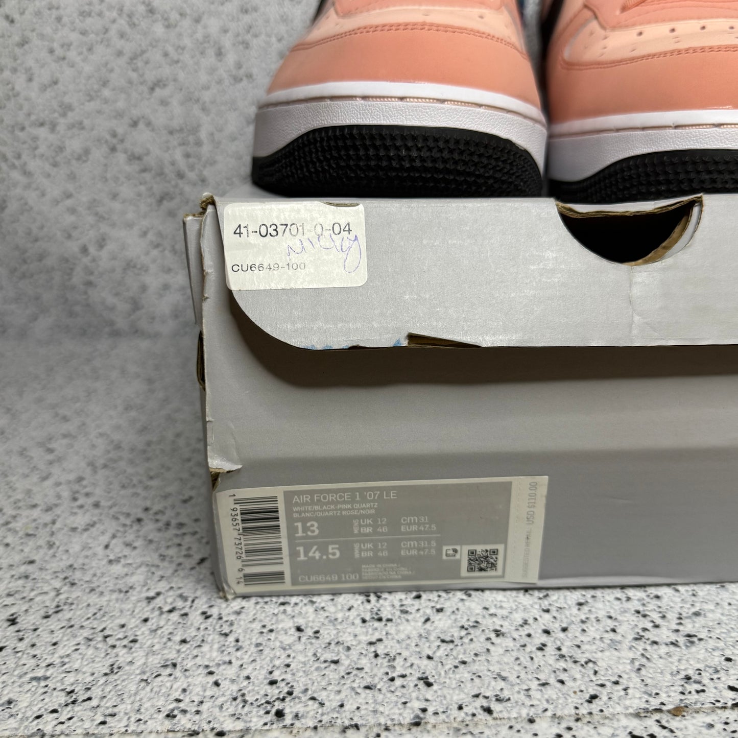 Nike Air Force 1 Japanese Cherry Blossom 13 Men/14.5 Women “Preowned”