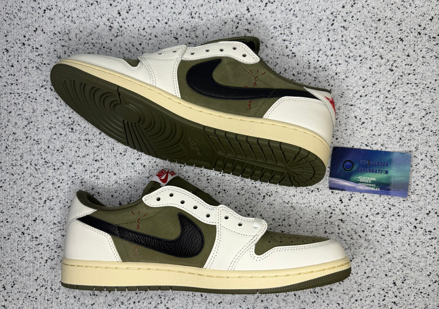 Jordan 1 Low Travis Scott Medium Olive