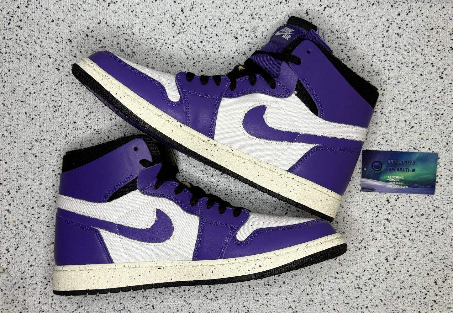 Jordan 1 Zoom Comfort Crater Purple