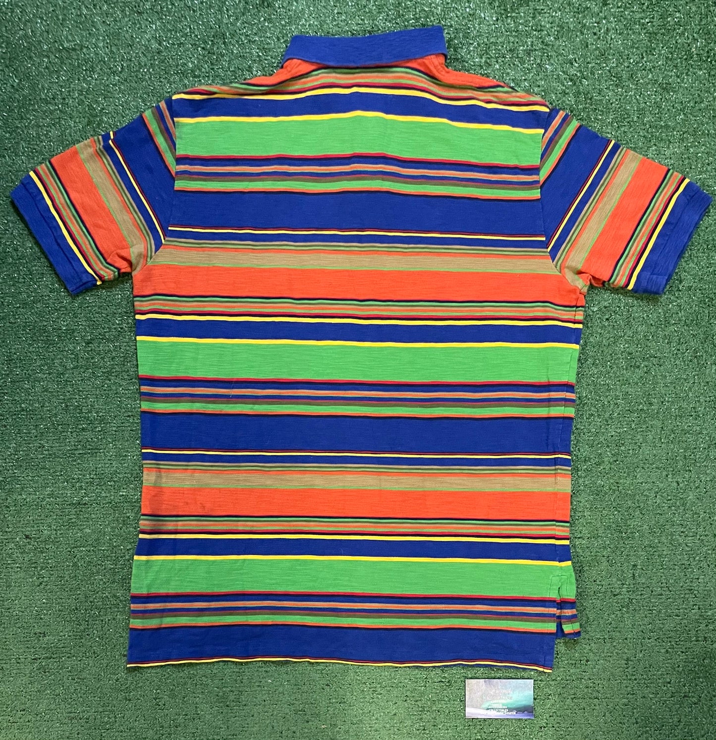 Vintage multi color striped Ralph Lauren polo