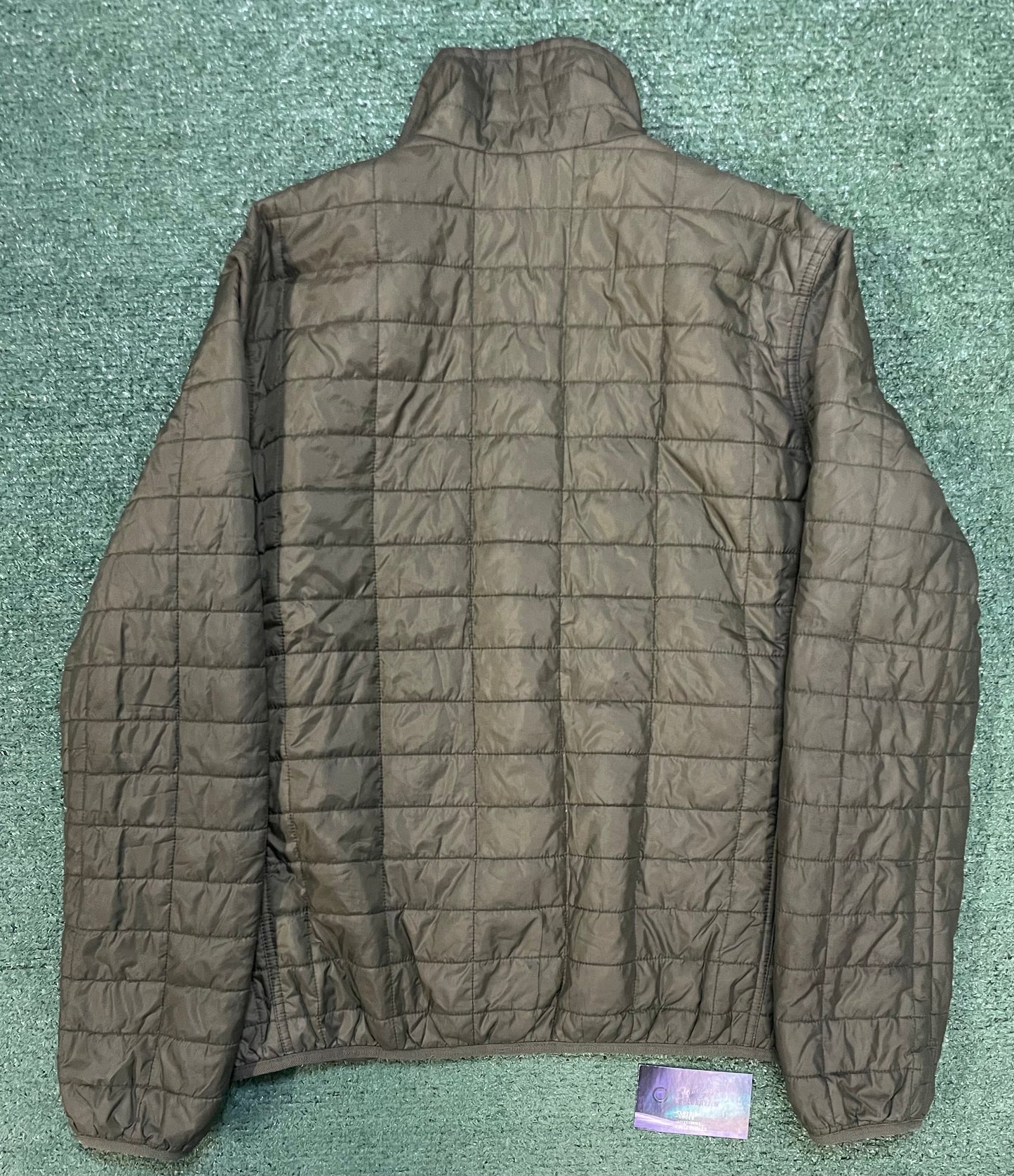 Tommy Hilfiger olive puffer jacket