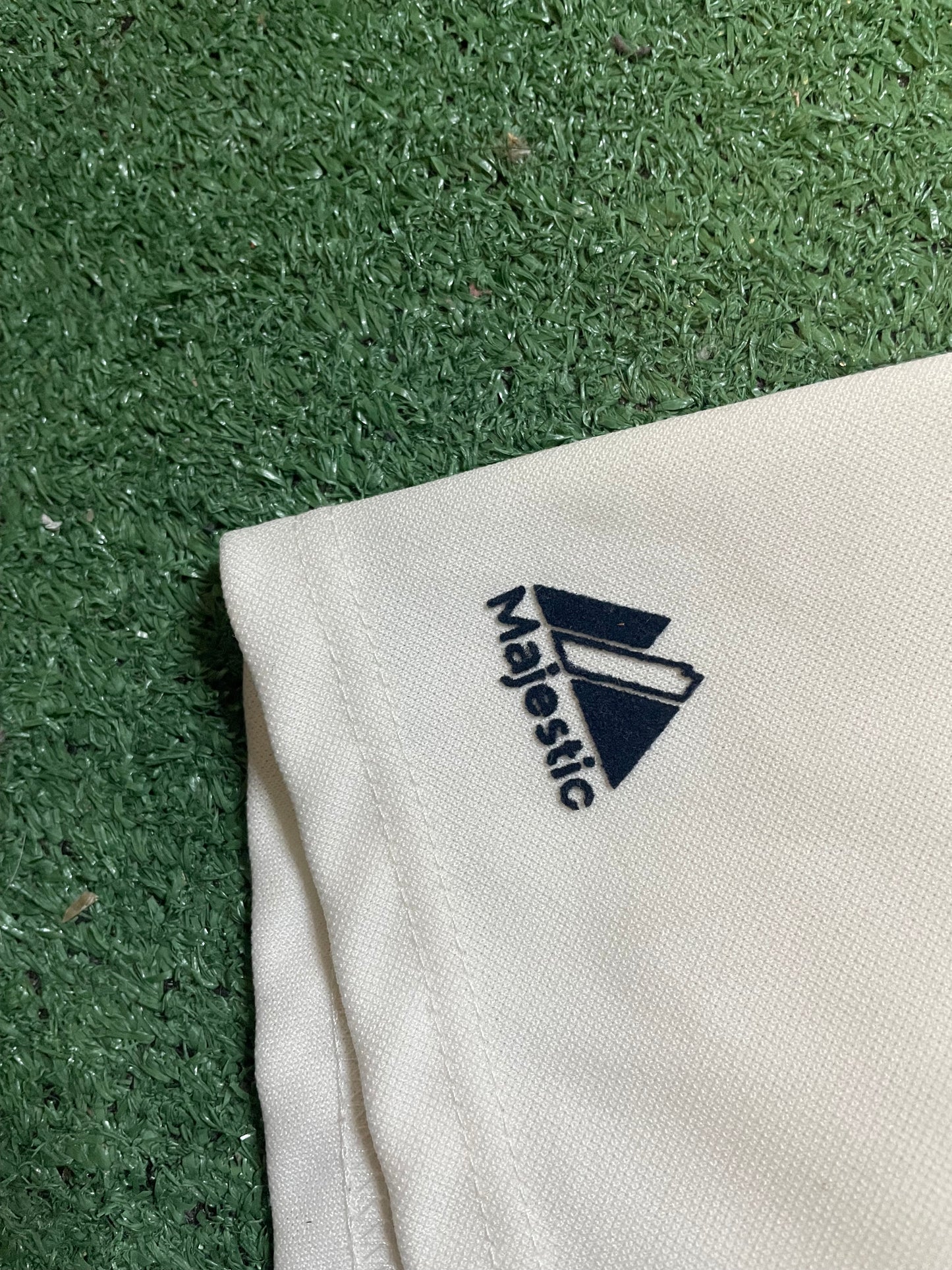 Seattle Mariners embroidered stitched white & blue jersey