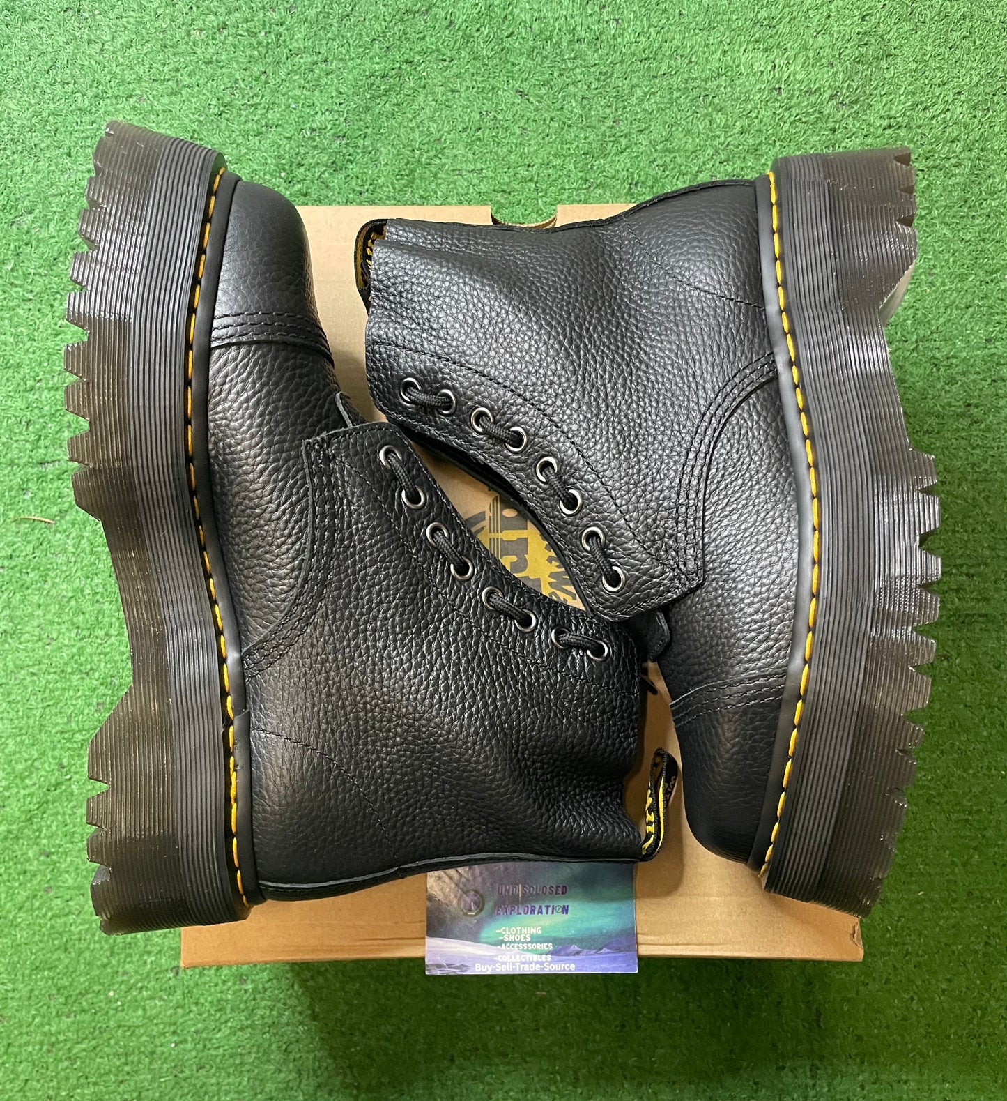 Dr Martens black Sinclair boots