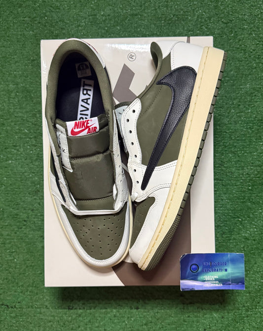 Jordan 1 Low Travis Scott Medium Olive