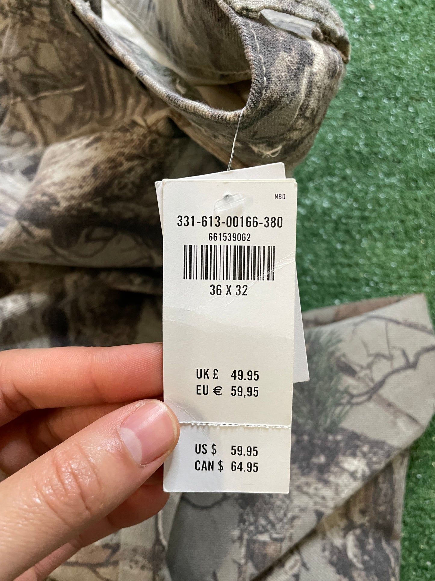 Hollister camo jeans