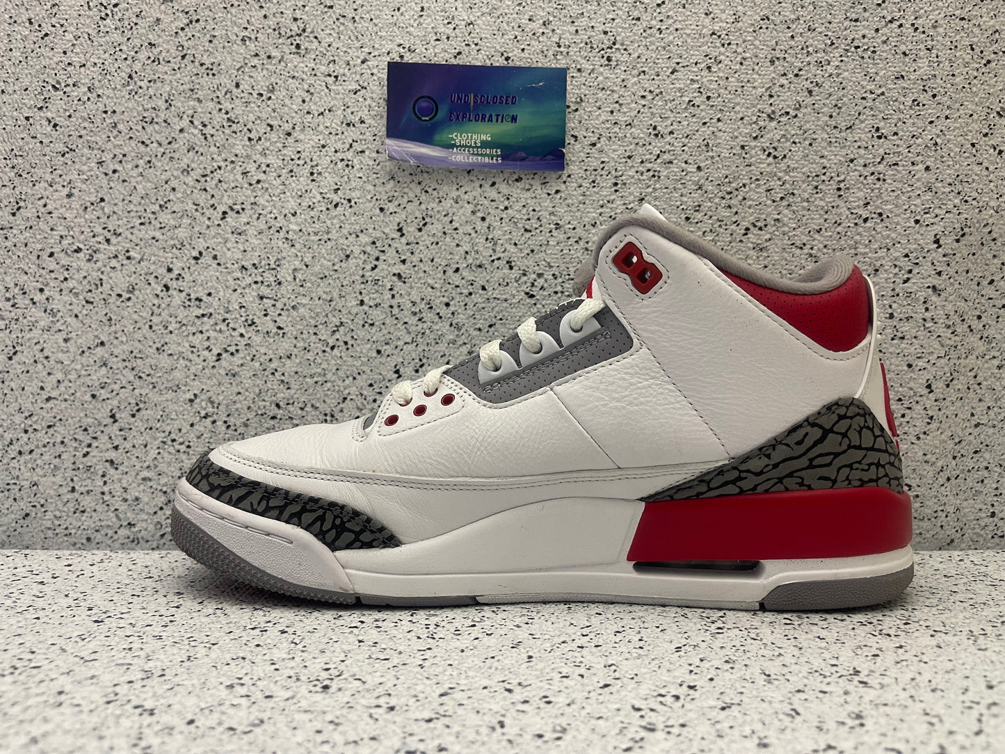 Jordan 3 Fire Red 10 Men/11.5 Women “Preowned”