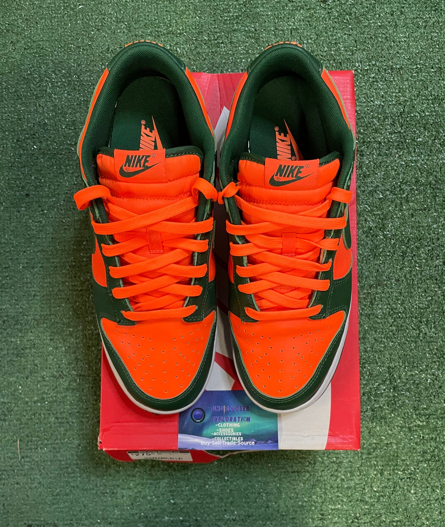 Nike Dunk Low hurricane size 9.5men/11women