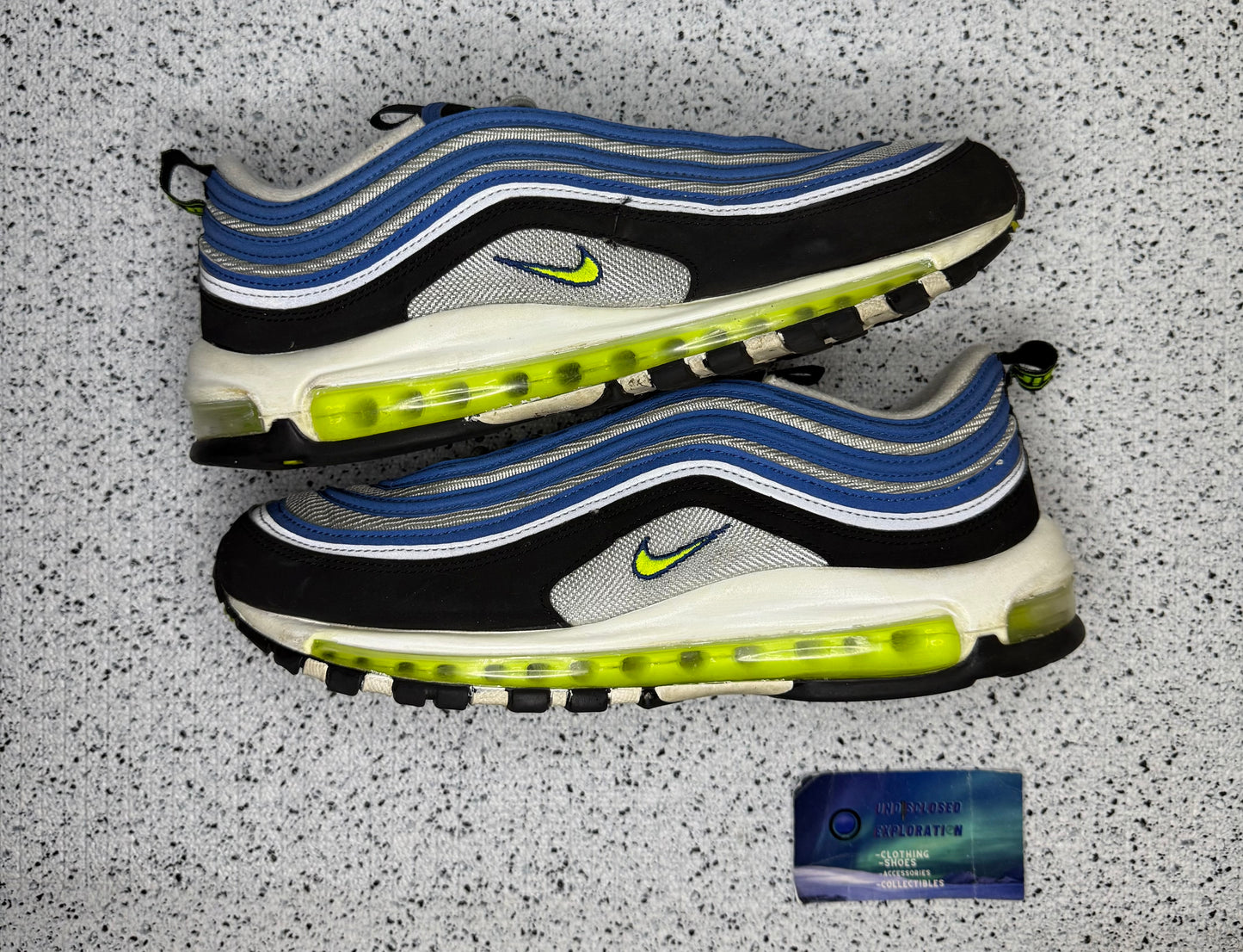 Nike Air Max 97 Atlantic Blue 10.5 Men/12 Women “Preowned”