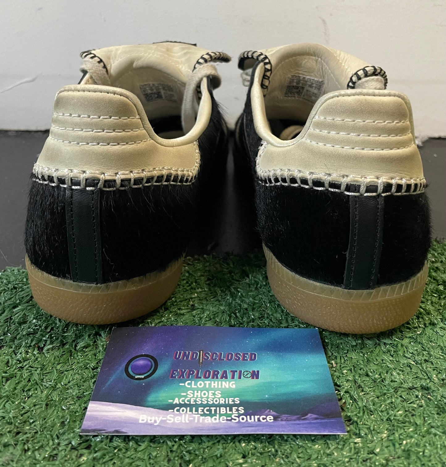 Adidas Wales Bonner pony core black size 10.5men/12women