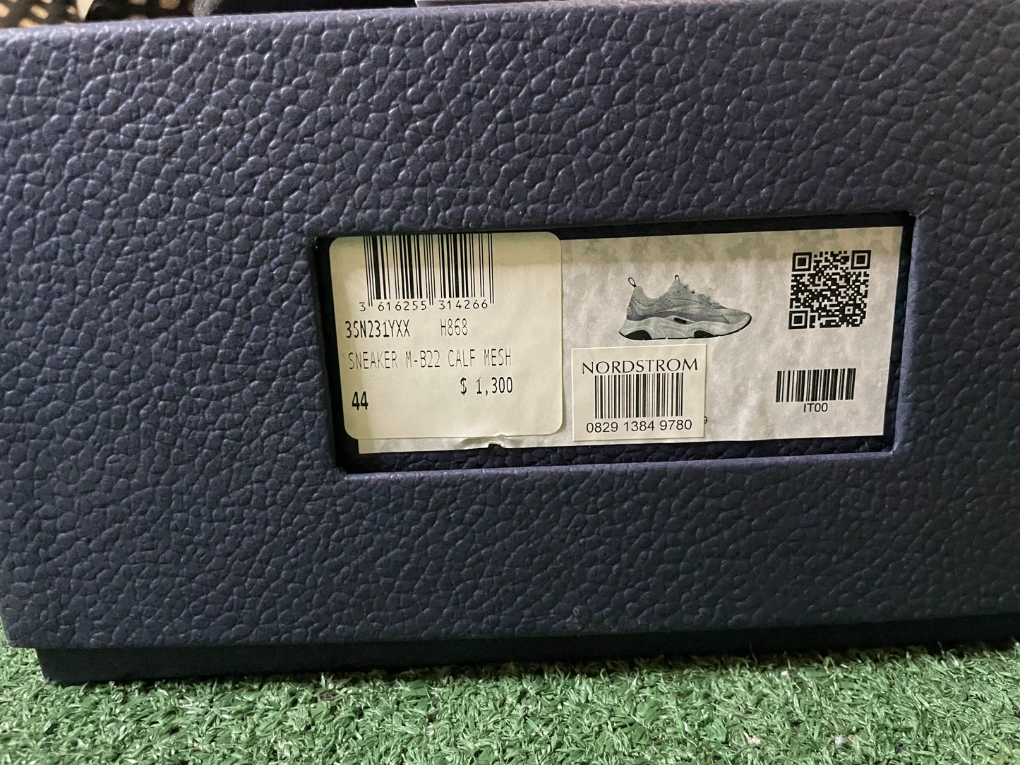 Dior B22 grey size 11men/12.5women (EU 44)