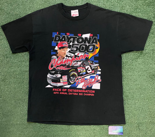 Vintage 1998 Daytona 500 Dale Earnhardt championship tee