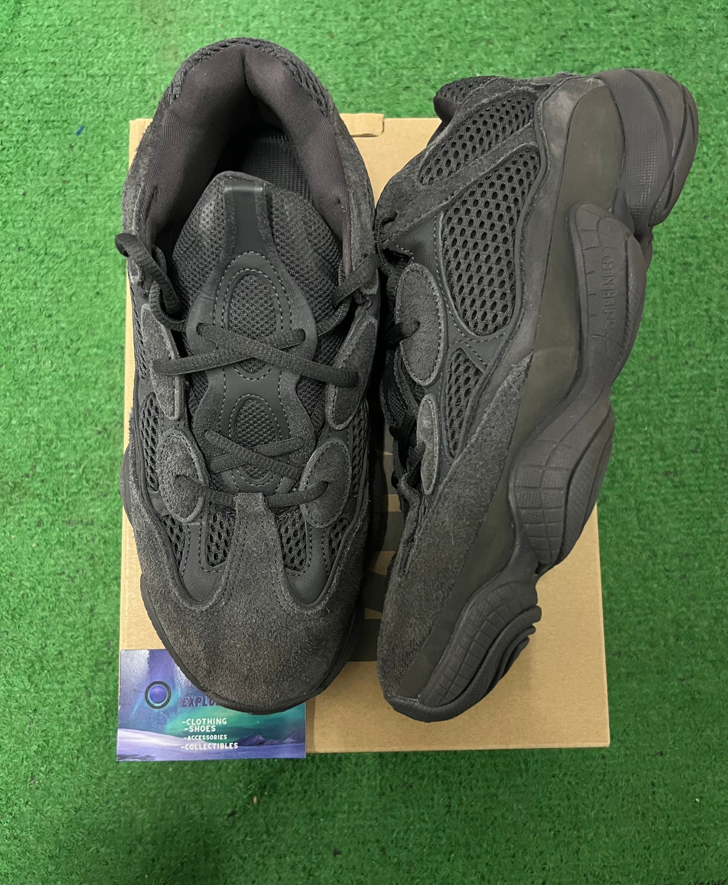 Adidas Yeezy 500 utility black size 8.5men/10women