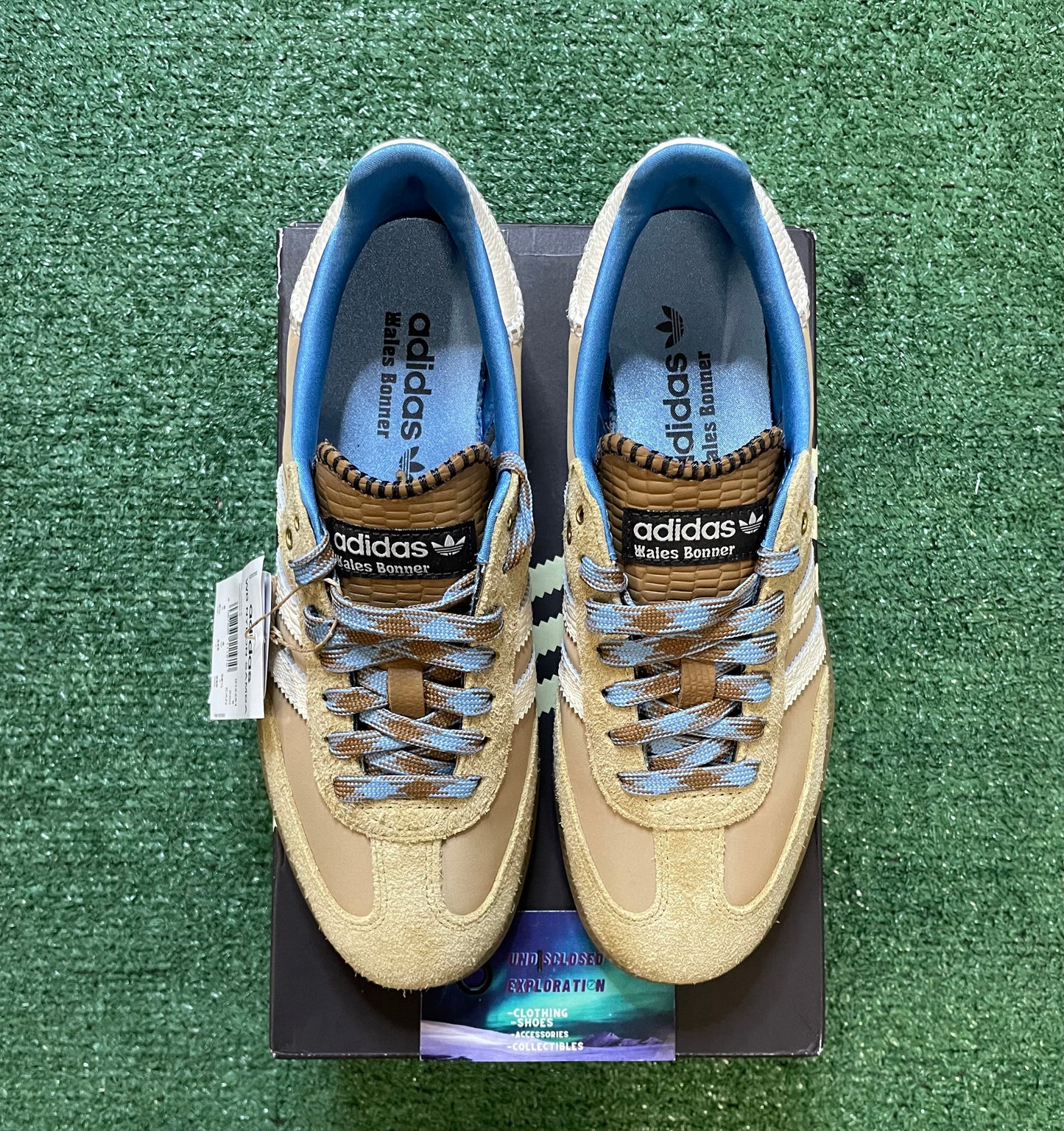Adidas X samba wales Bonner dessert white