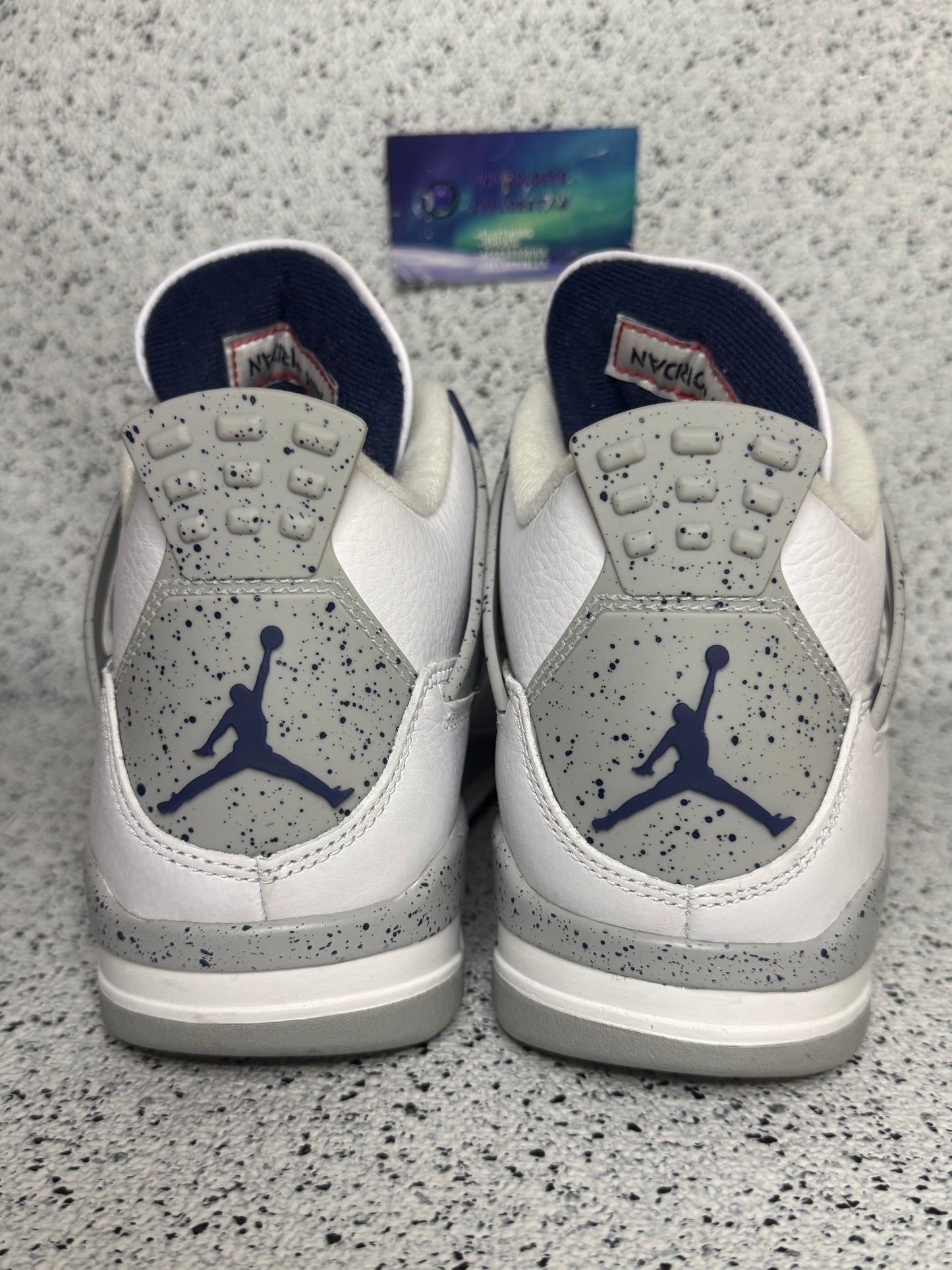 Jordan 4 Midnight Navy 8 Men/9.5 Women “Preowned”
