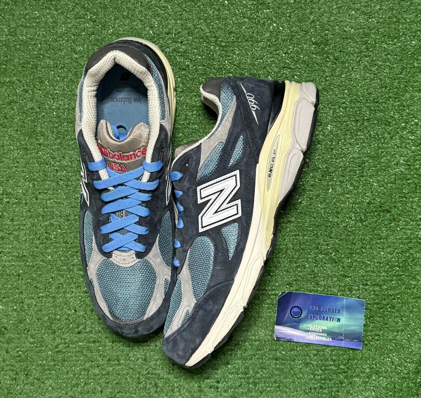 New Balance 990v3 Teddy Santis Navy 9.5 Men/11 Women “Preowned”