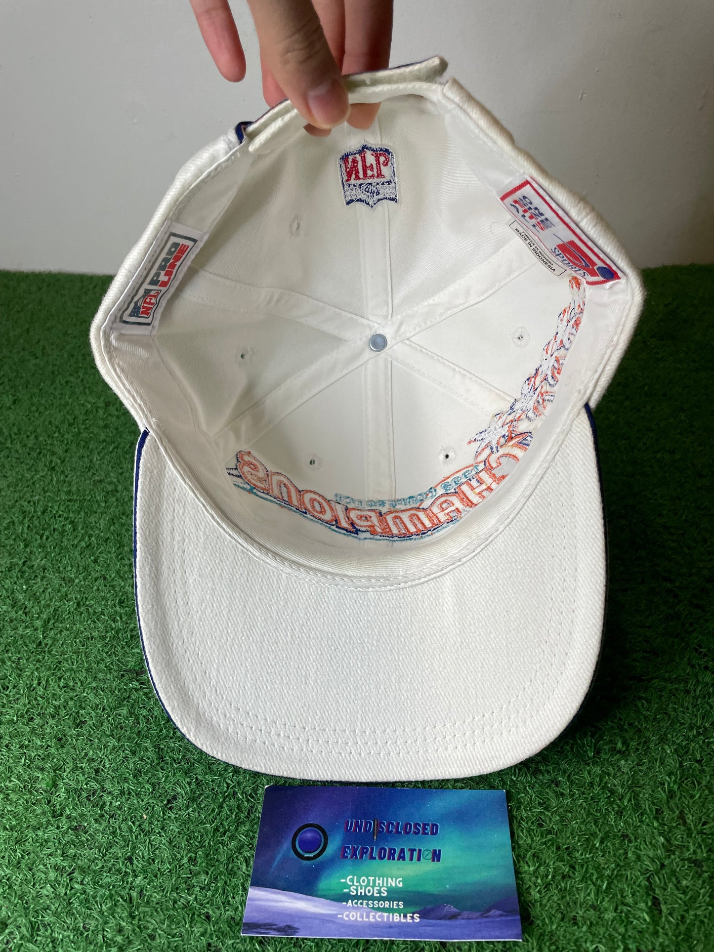 Vintage 1998 Atlanta Falcons conference champions hat