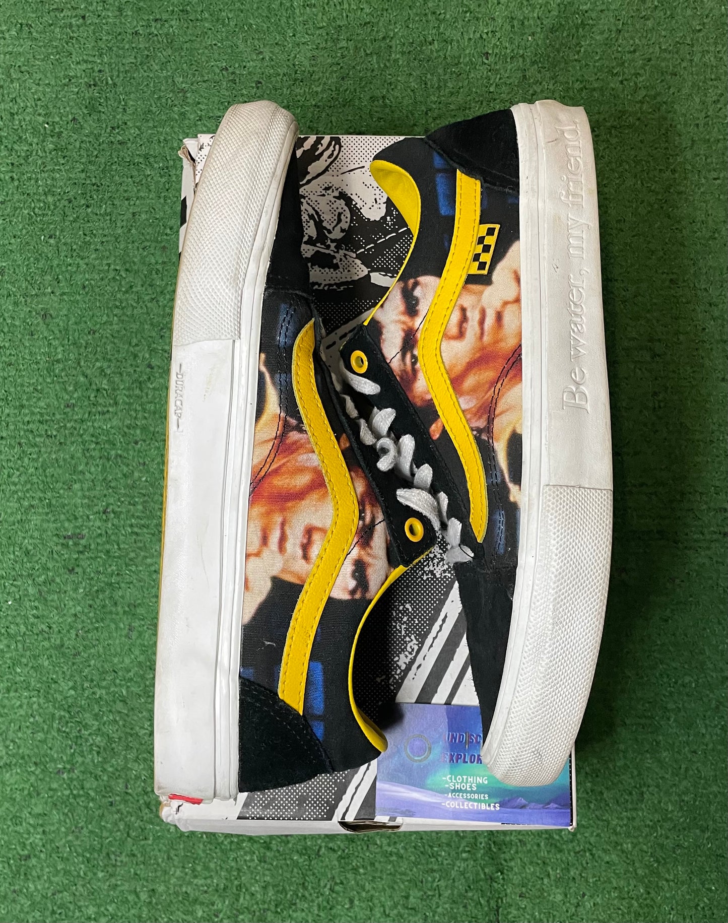 Vans x Bruce Lee old skool size 10.5men/12women