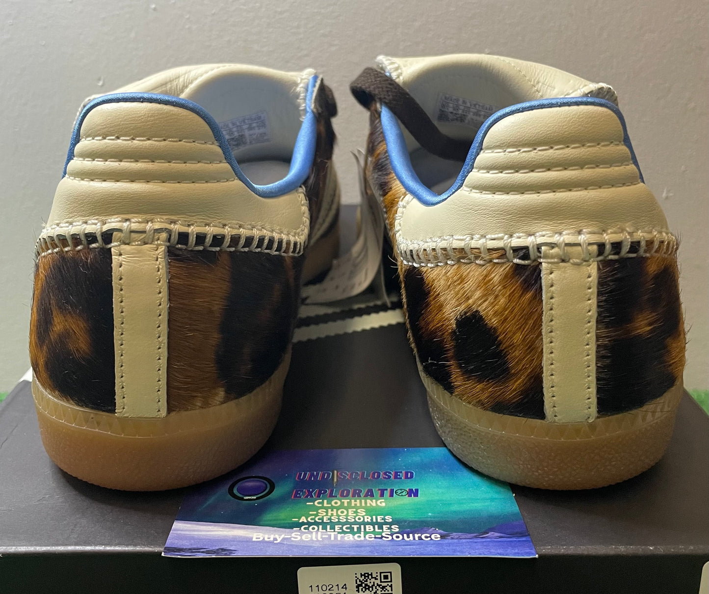 Adidas X Wales Bonner samba leopard