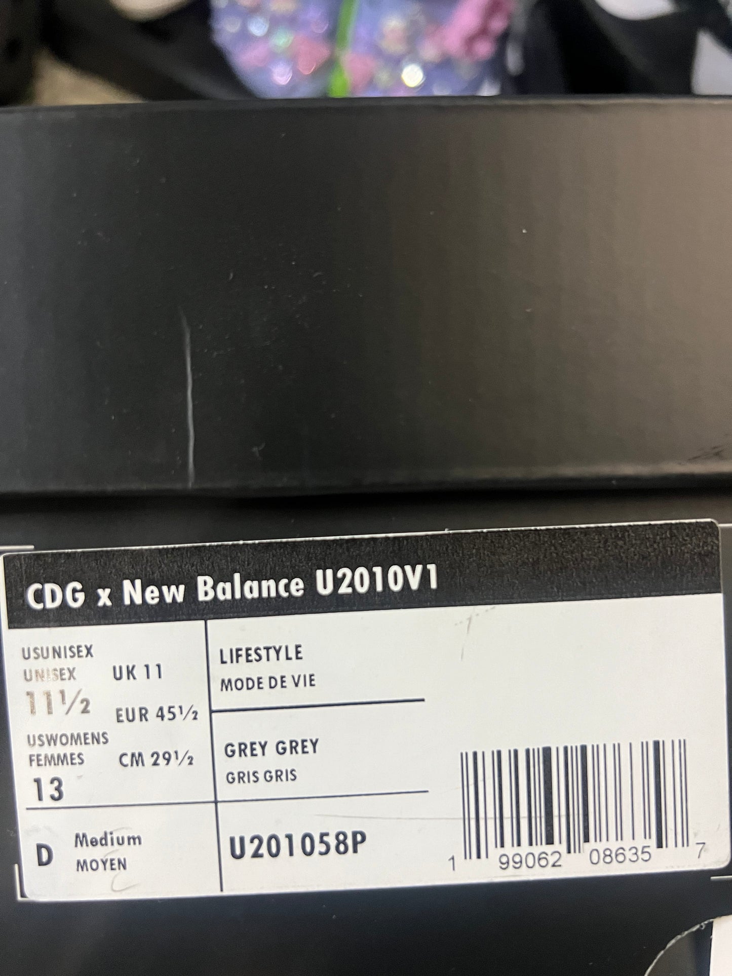 New balance 2010 Comme Des garçon grey