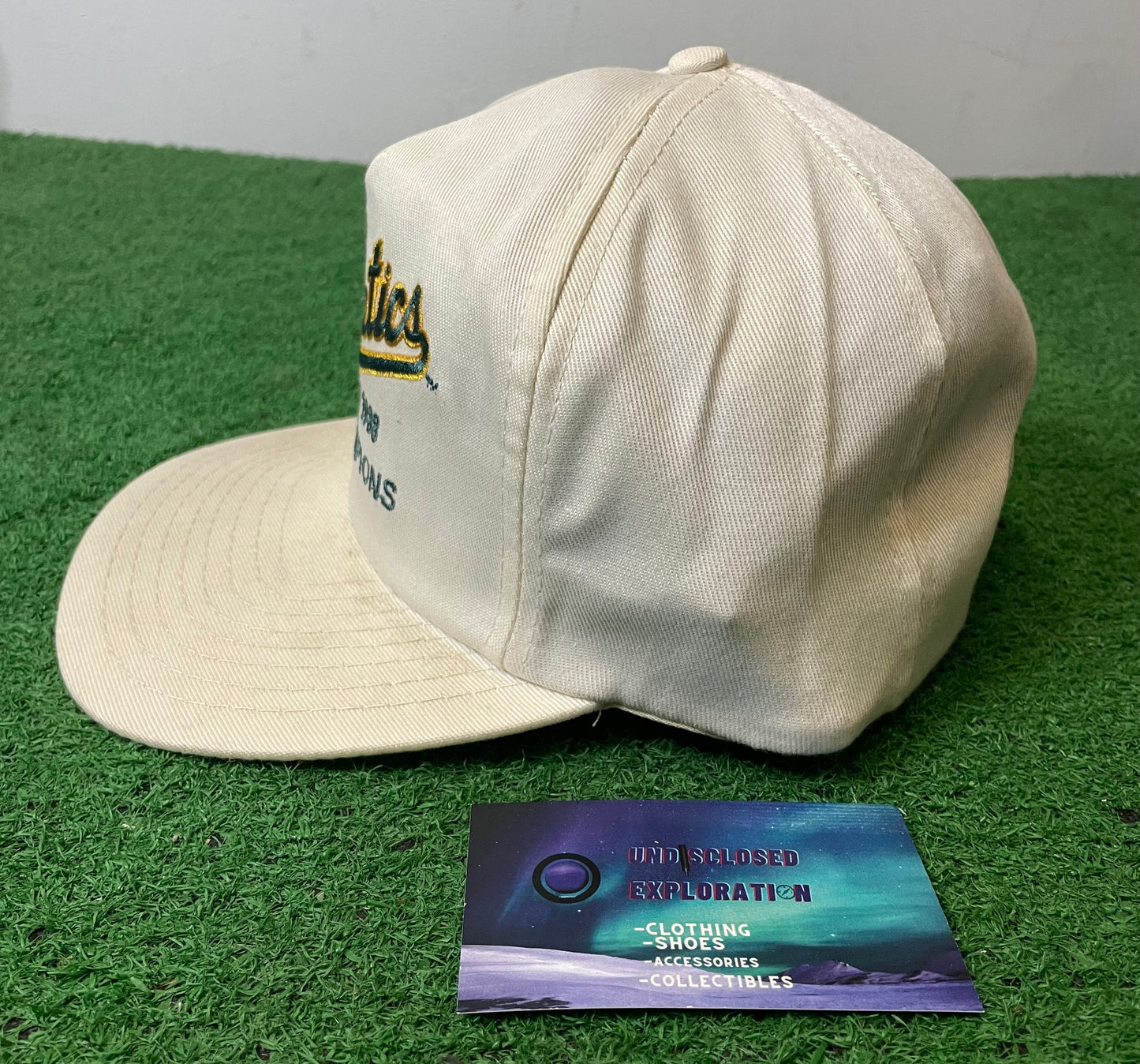 Vintage 1980s Oakland As Athletics AL champions MLB hat