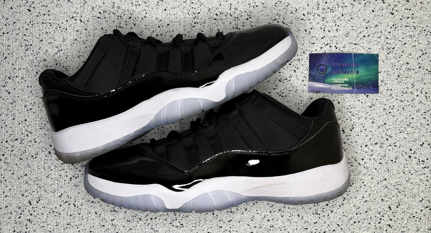 Jordan 11 Low Space Jam 10.5 Men/12 Women “Preowned”