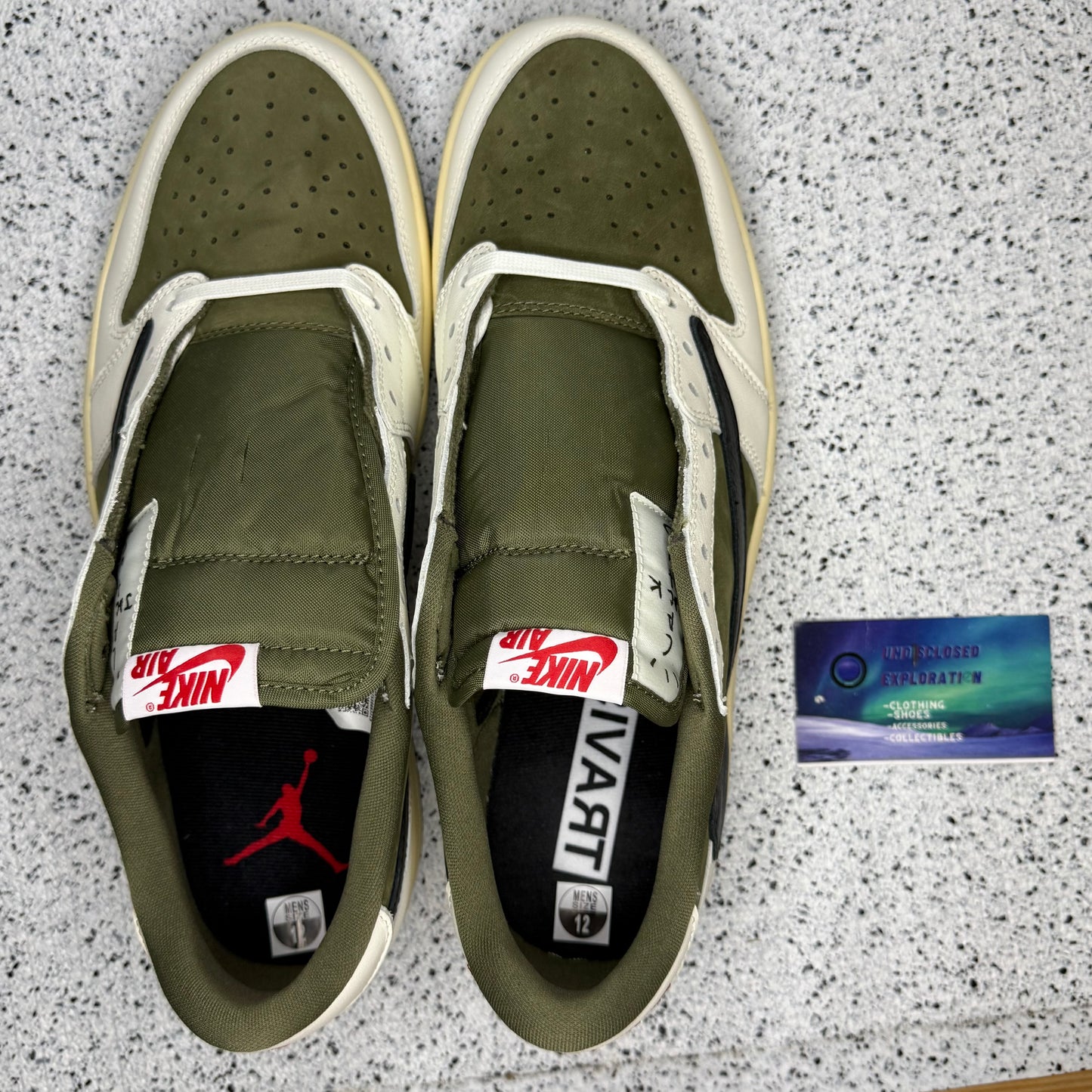 Jordan 1 Low Travis Scott Medium Olive