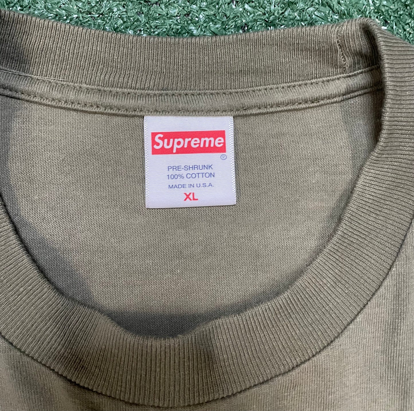 Supreme X the crow olive tee