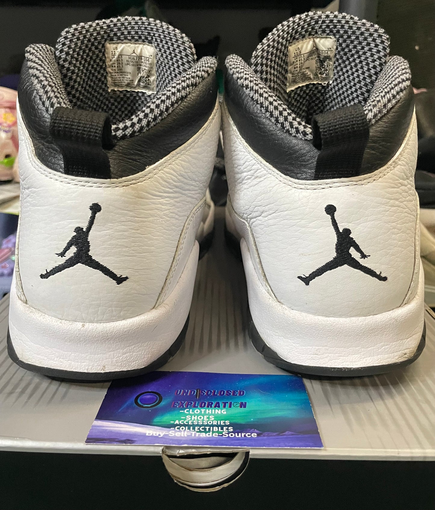 Air Jordan 10 steel size 11.5men/13women