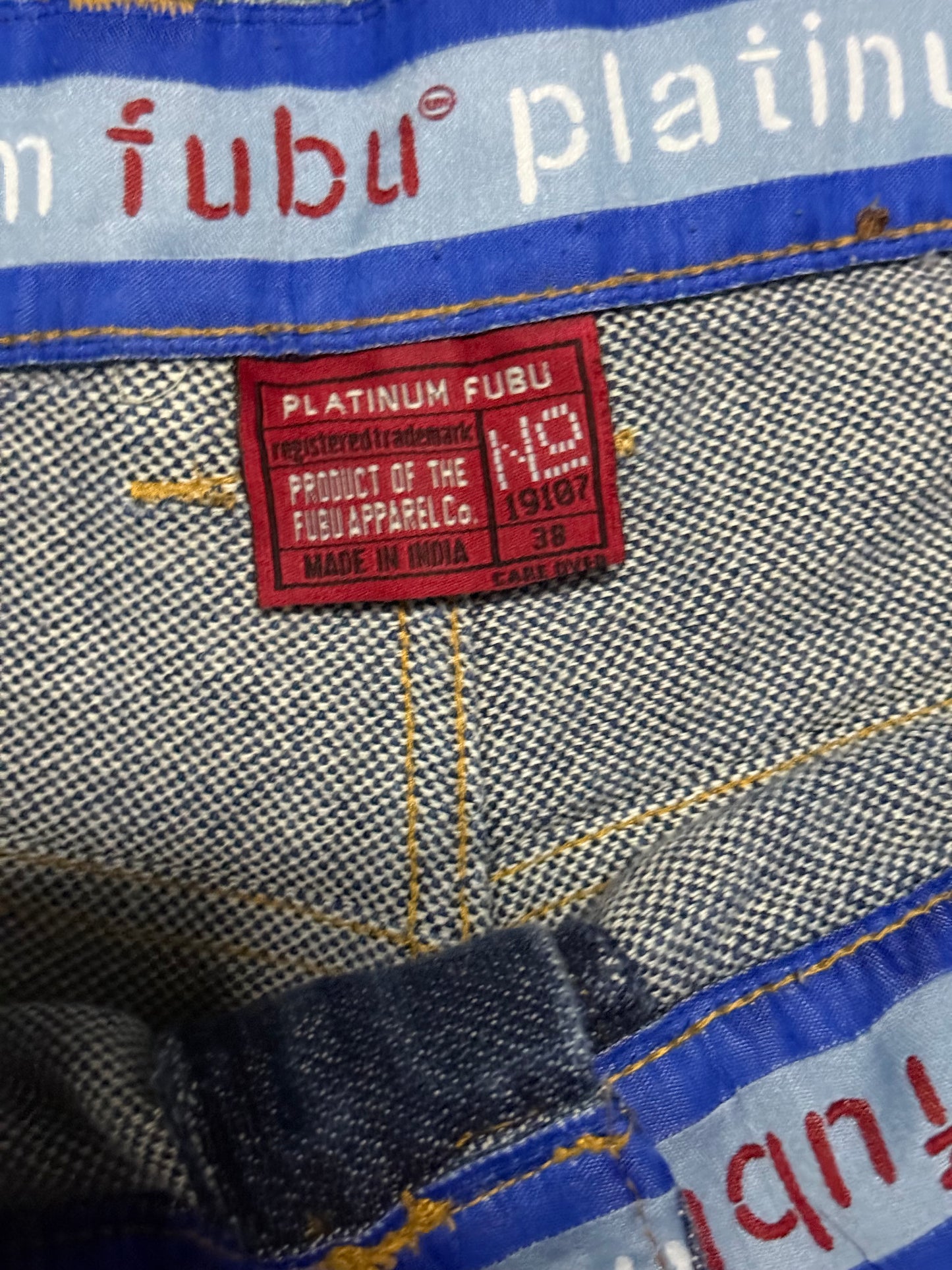 Vintage Platinum Fubu Jorts