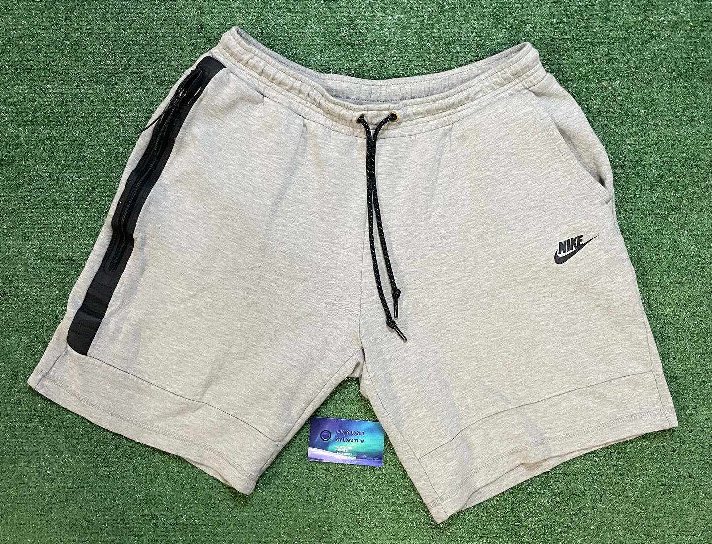 Nike tech fleece grey shorts