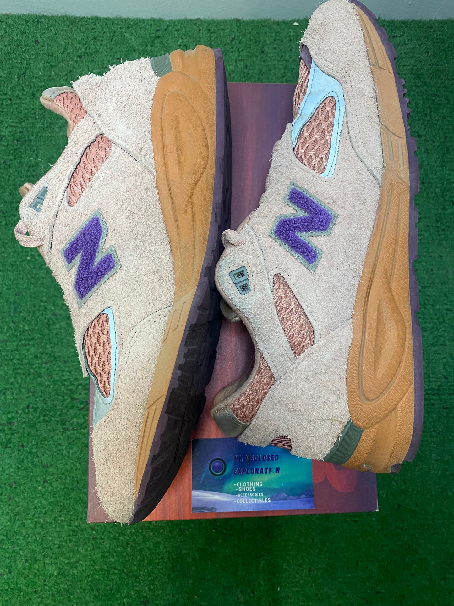 New balance 990v2 Salehe bembury Sand be the time size 10men/11.5women