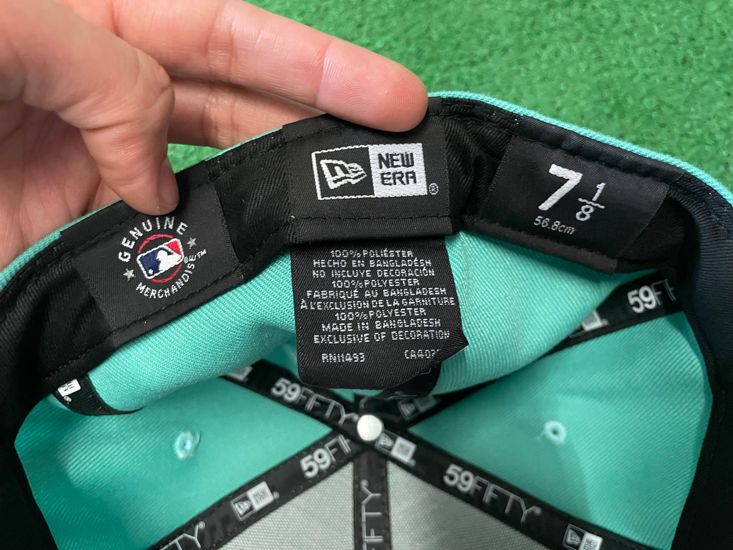 Seattle Mariners mint new era fitted hat