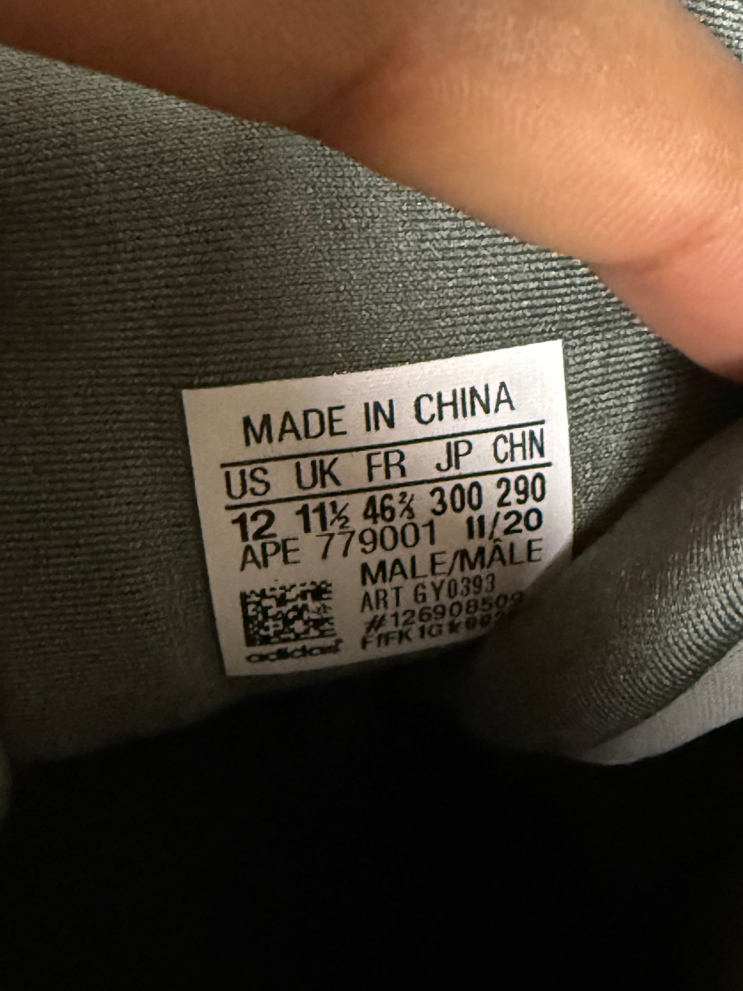 Adidas Yeezy 500 High Mist 12 Men/13.5 Women “Preowned”