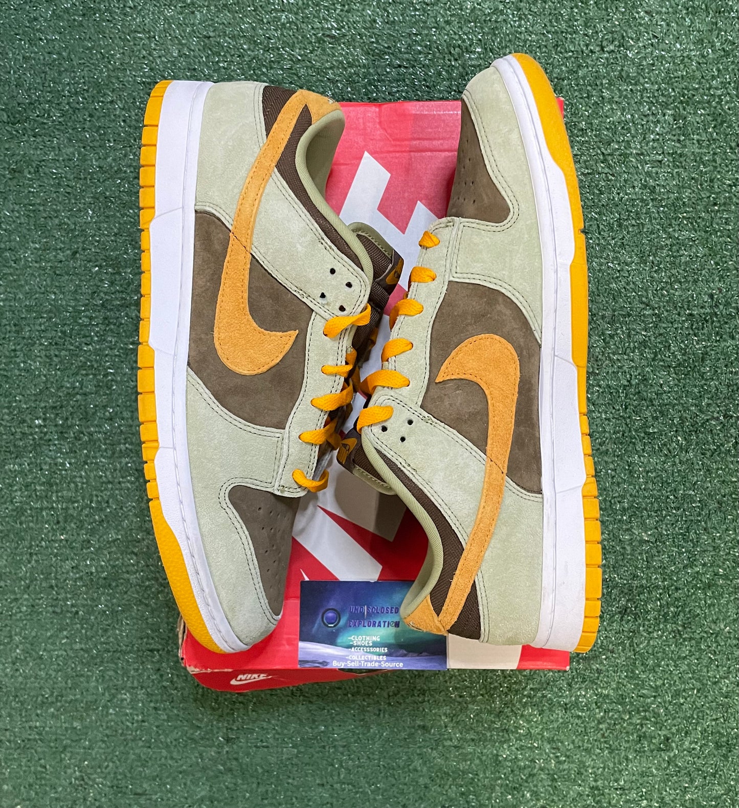 Nike Dunk Low dusty olive size 11.5men/13women