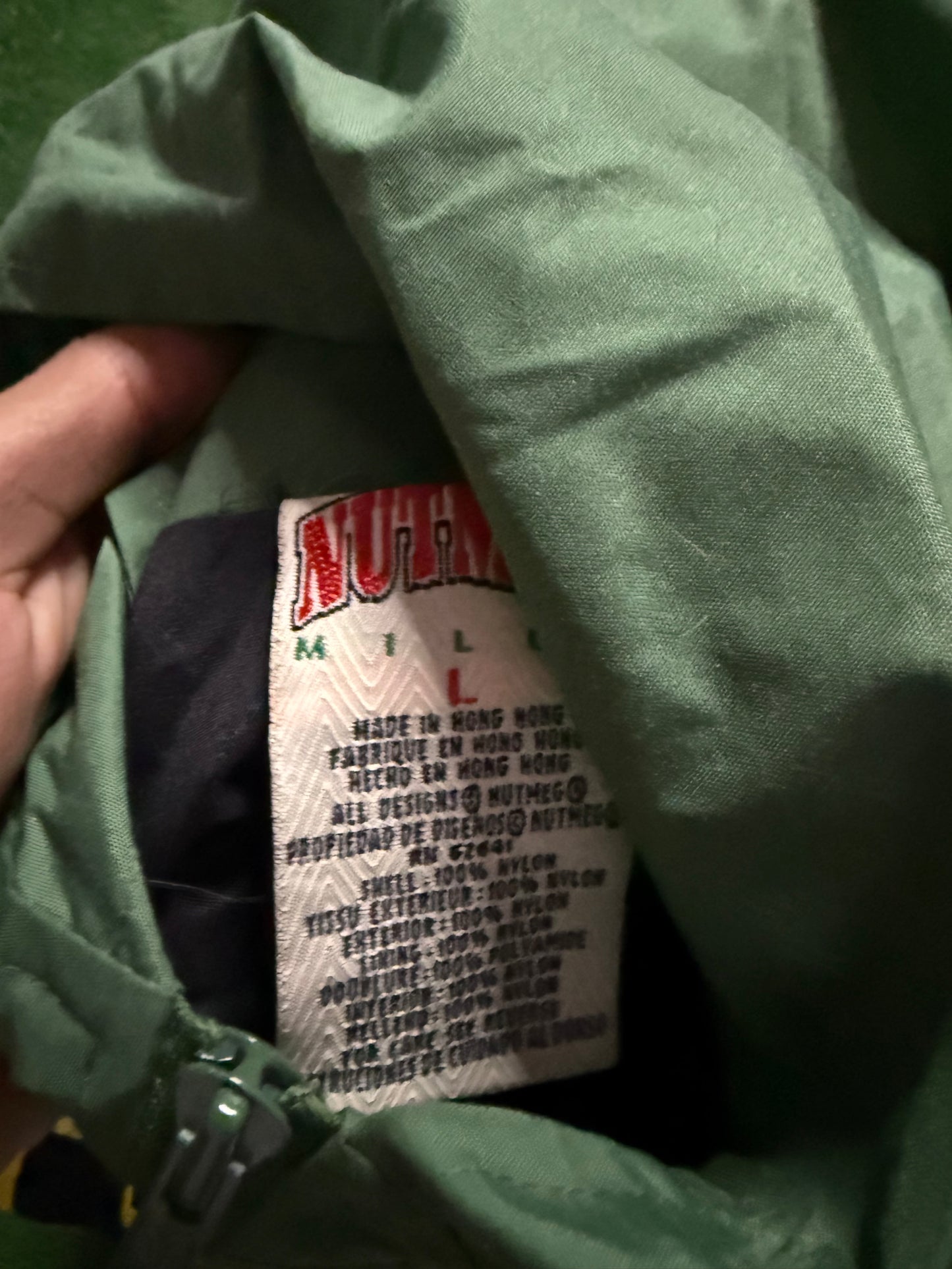 Vintage Seattle SuperSonics Jacket 90s Nutmeg