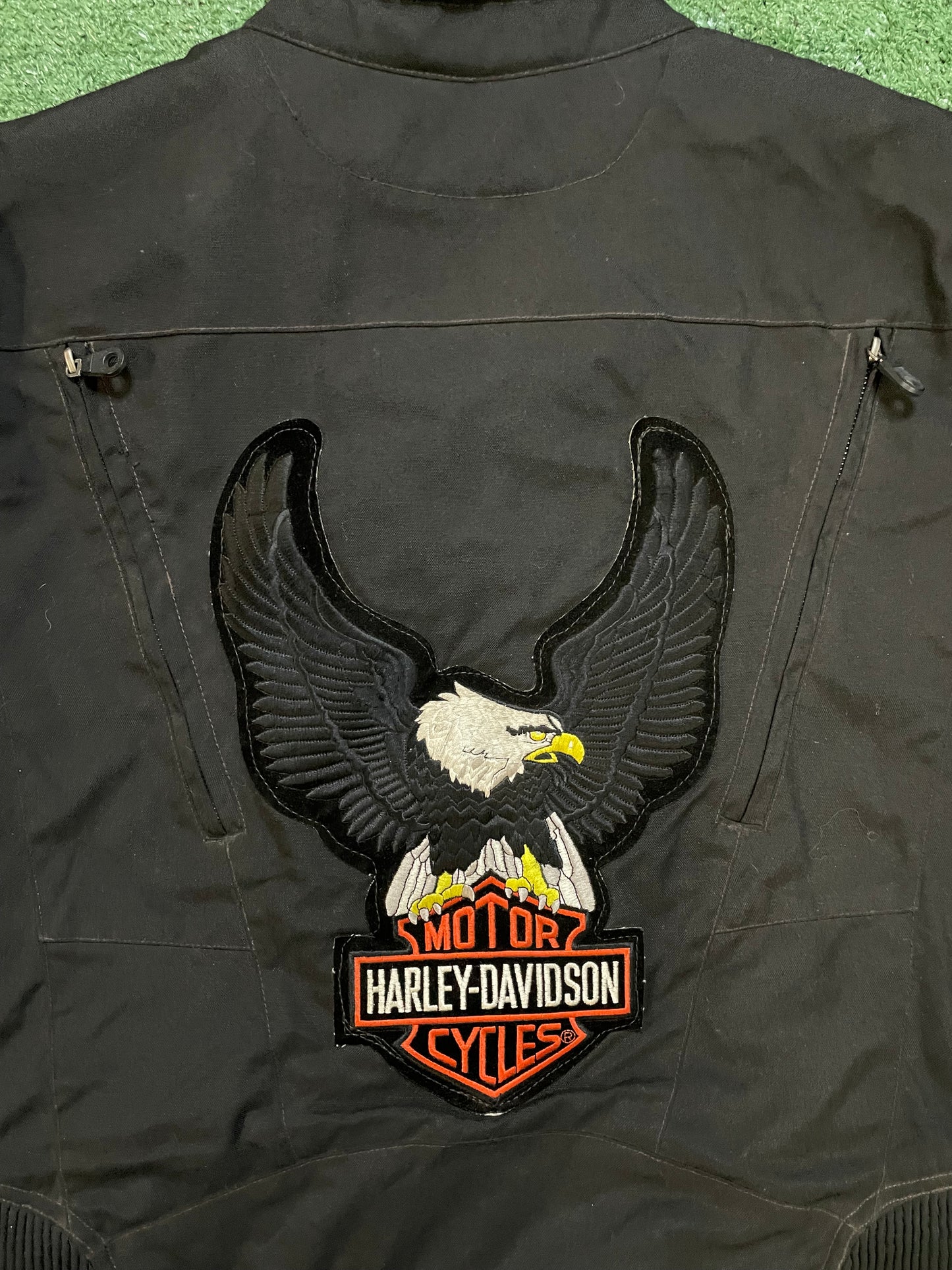 Vintage 2000s Harley Davidson Bomber Jacket