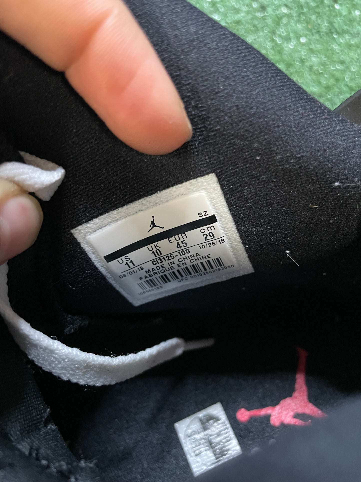 Air Jordan 6 LTR flint size 11men/12.5women