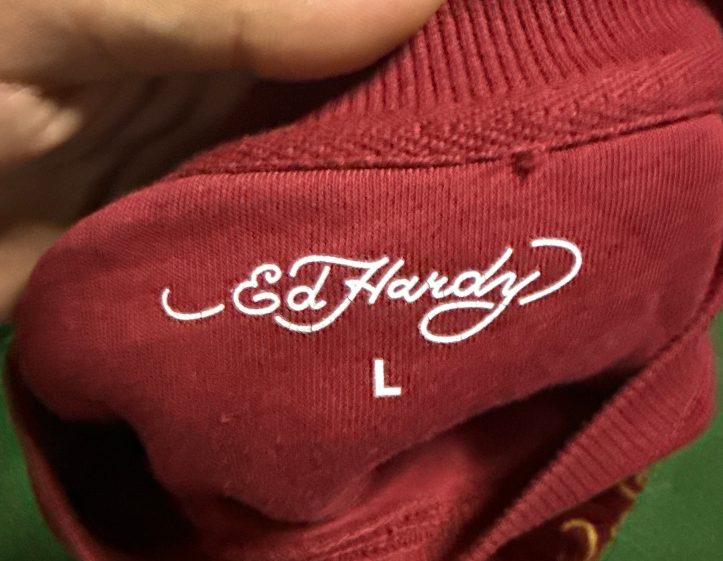 Ed Hardy Cropped Crewneck