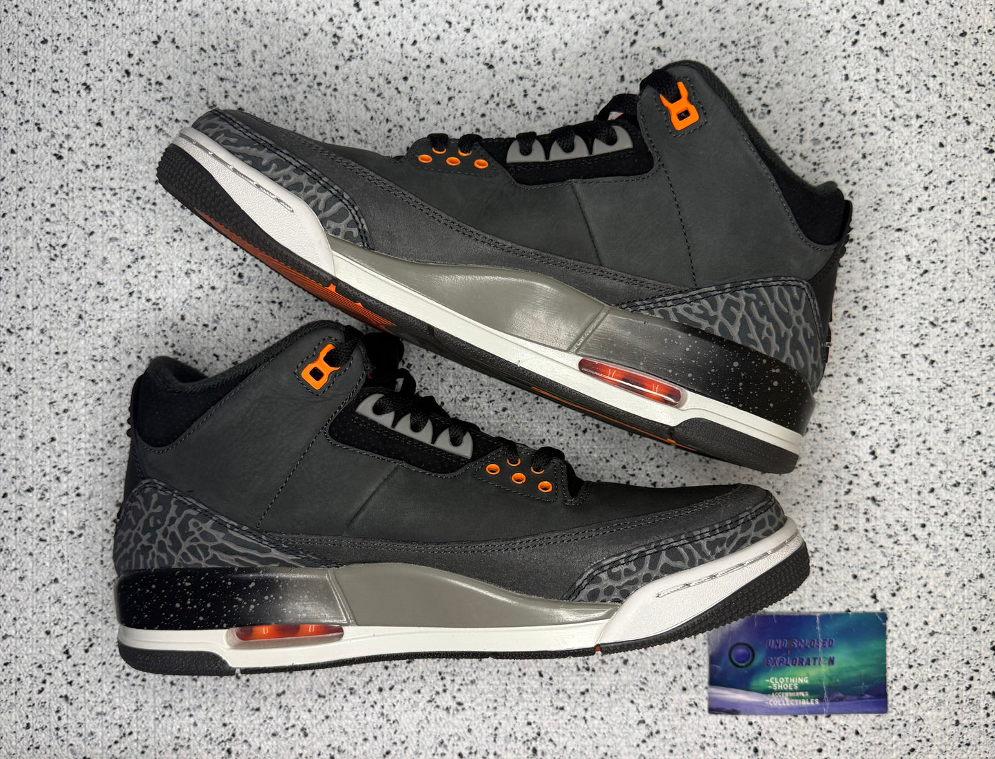 Jordan 3 Fear 10 Men/11.5 Women “Preowned”
