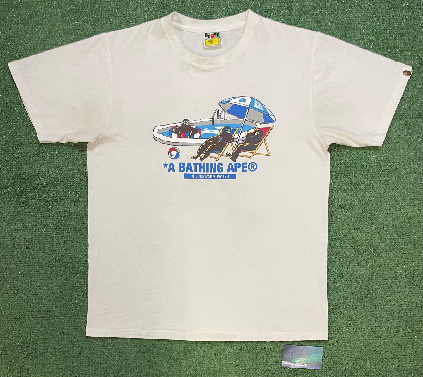 A Bathing Ape Bape poolside tee