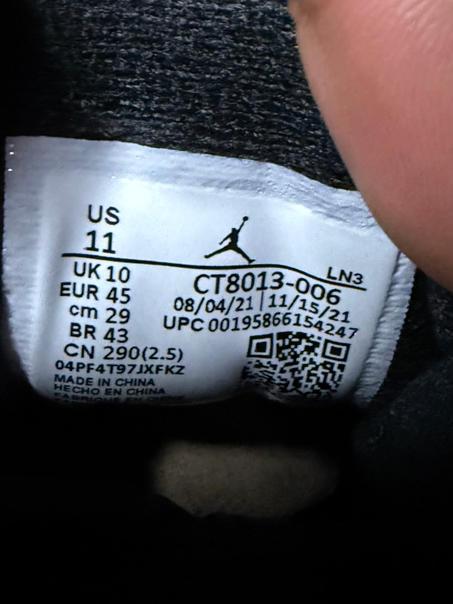 Jordan 12 Playoffs