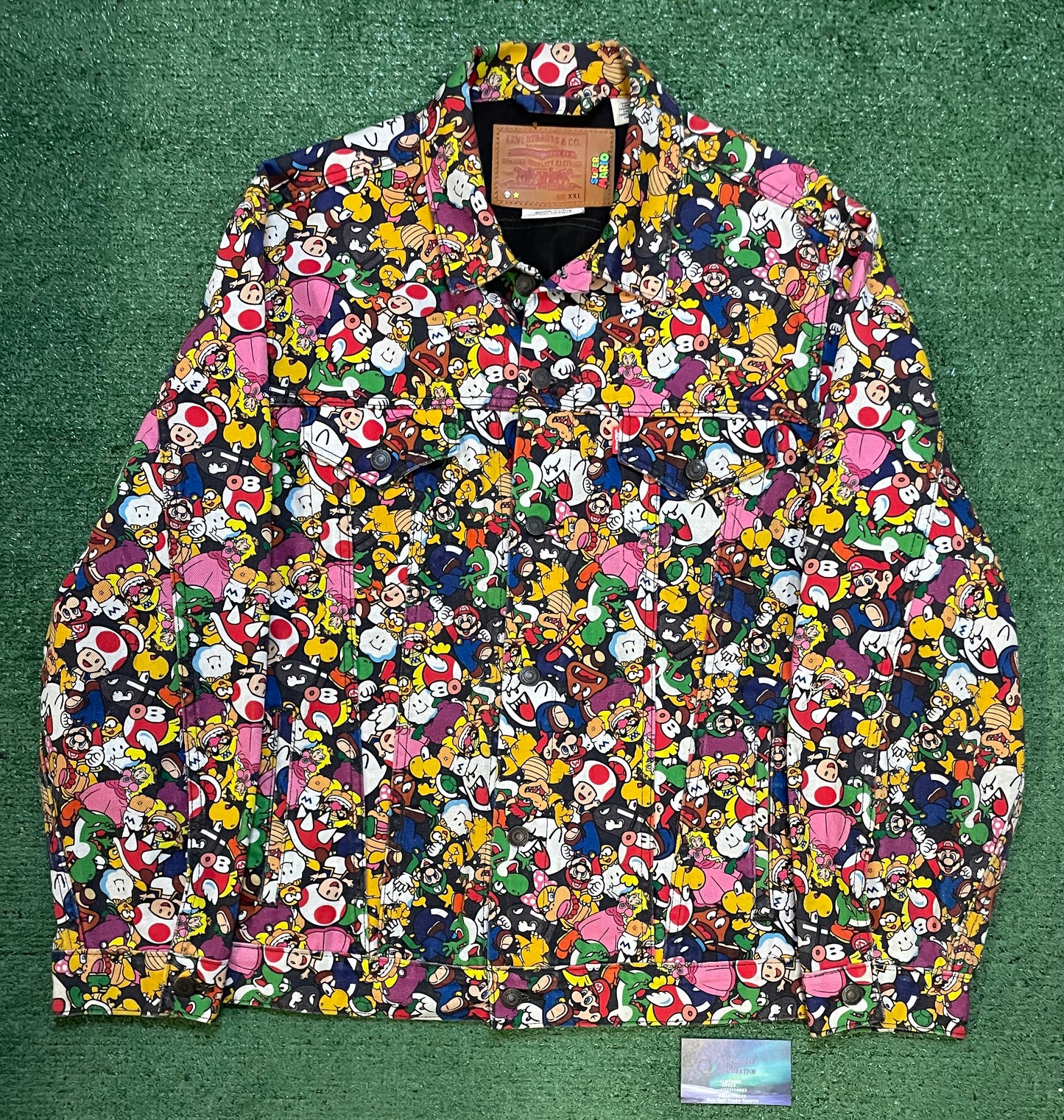 Levi X super Mario Denim jacket