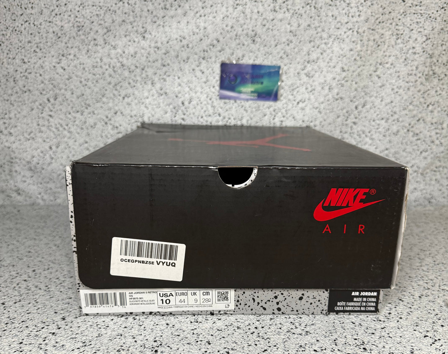Jordan 5 Metallic Reimagined 10 Men/11.5 Women “Preowned”